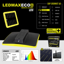 Growbox Komplettset 60x60 Growzubehör Lucky Hemp