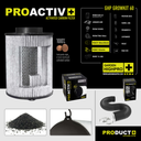 Growbox Komplettset 60x60 Growzubehör Lucky Hemp