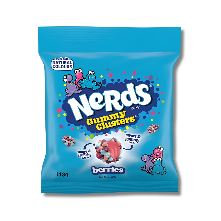 Nerds Gummy Clusters Berries snacks Lucky Hemp 113g