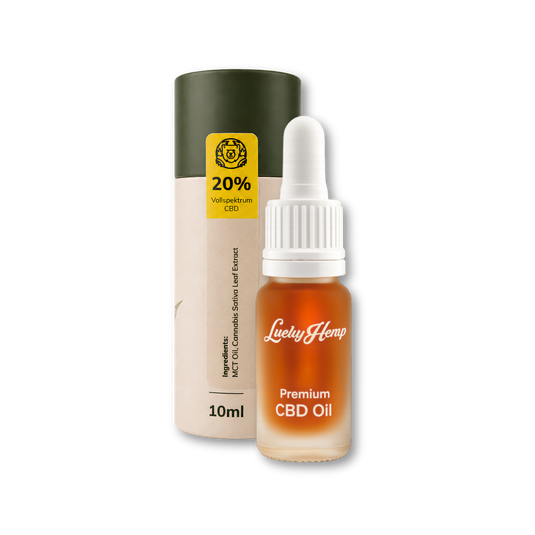 20% CBD Öl Vollspektrum MCT Öle Lucky Hemp