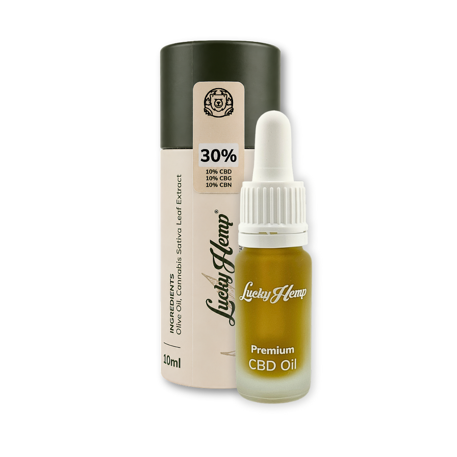 30% Cannabinoid-Öl Öle Lucky Hemp