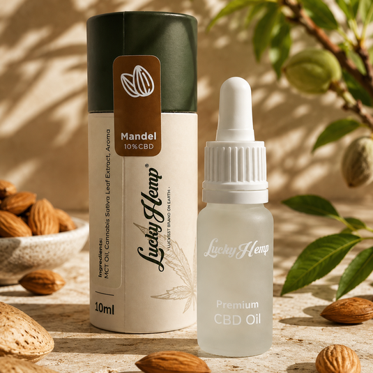 Mandel CBD-Öl 10% Öle Lucky Hemp