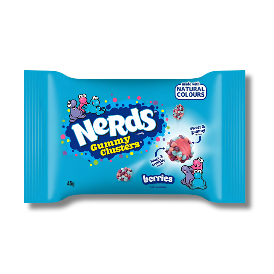 Nerds Gummy Clusters Berries snacks Lucky Hemp 45g
