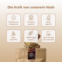 King Hazula Hash Ökopack Blüten Lucky Hemp