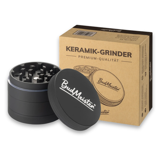 BudMeister Keramik Grinder Zubehör Lucky Hemp