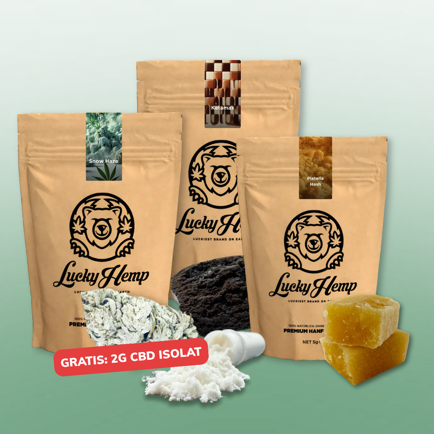 High CBD-Bundle Blüten Lucky Hemp