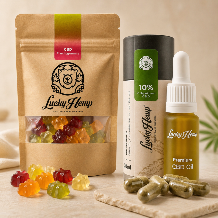 Schlaf + Relax Bundle Blüten Lucky Hemp