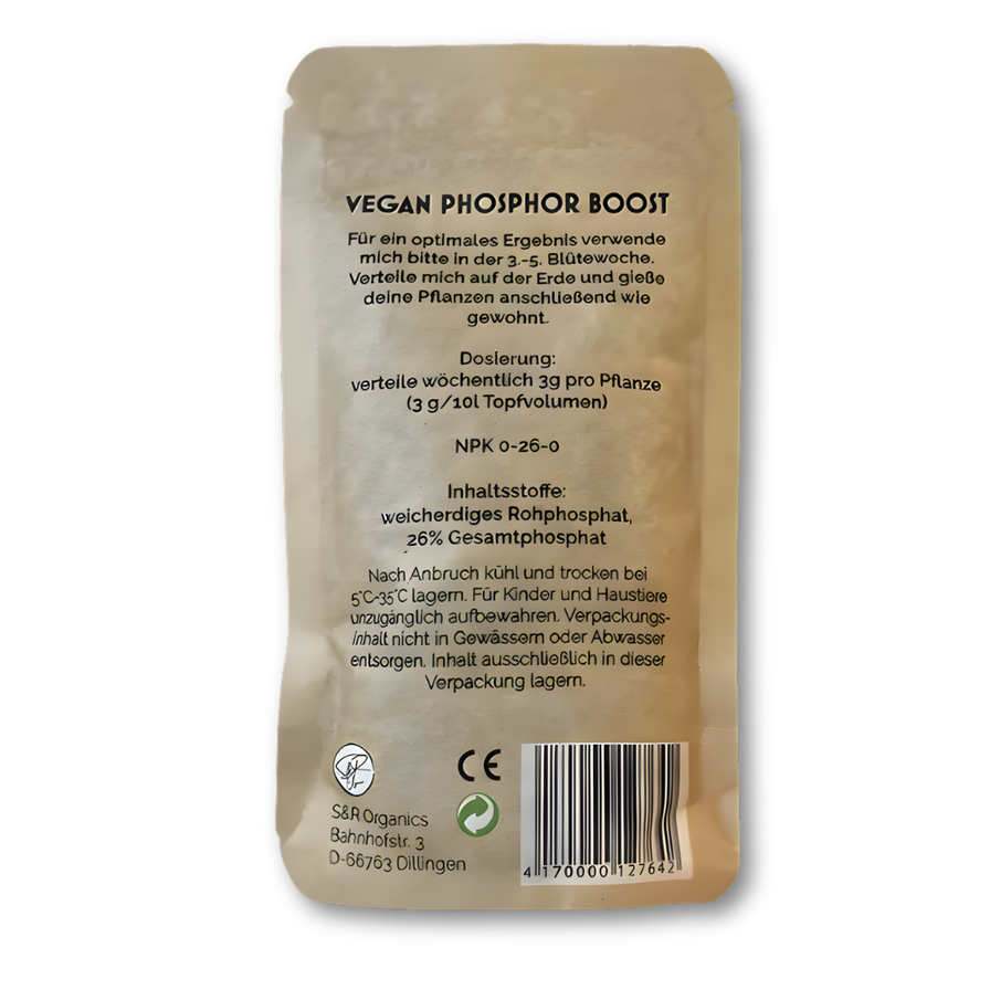 S&R Organics Vegan Phosphor Boost Growzubehör Green Power