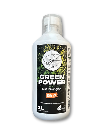 S&R Green Power 5in1 Bio Dünger Growzubehör Green Power