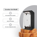 Growbox Komplettset 80x80 Growzubehör Lucky Hemp