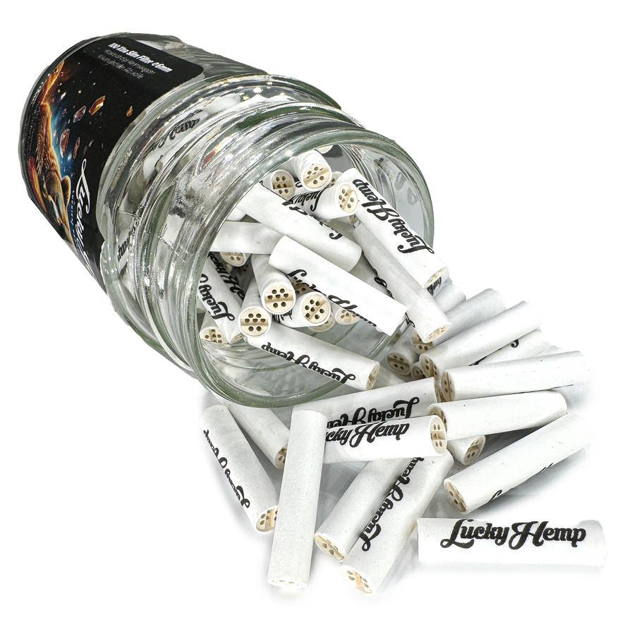 Lucky Hemp® Aktivkohle Filter Glas Zubehör Lucky Hemp
