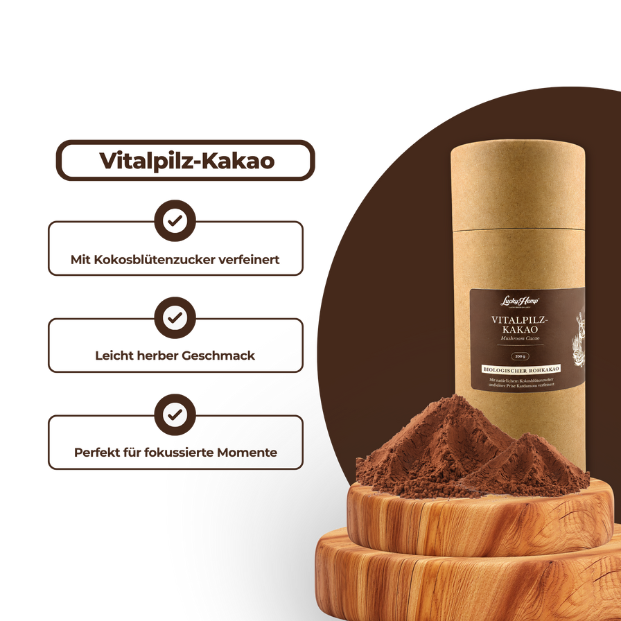 Vitalpilz-Kakao Vitalpilze Lucky Hemp