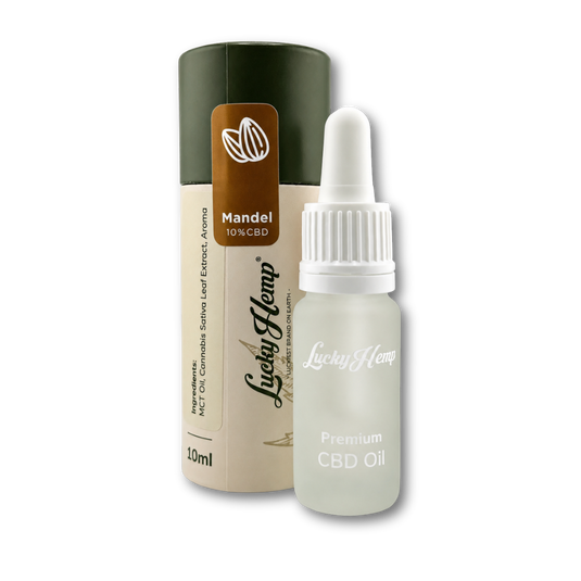 Mandel CBD-Öl 10% Öle Lucky Hemp