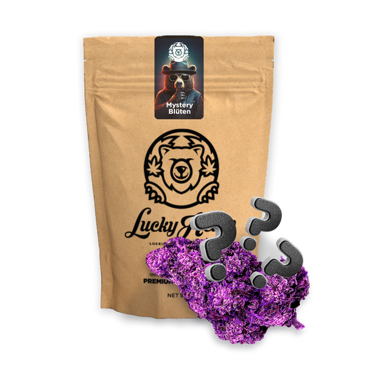 Gratis: Mystery Strain CBD (V12) Ökopack Blüten Lucky Hemp