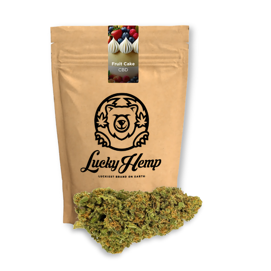 Fruit Cake CBD Ökopack Blüten Lucky Hemp