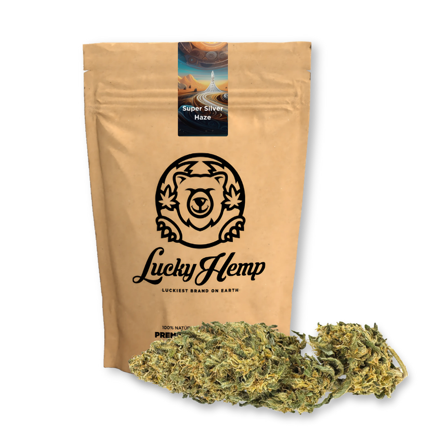 Silver Haze Ökopack Blüten Lucky Hemp