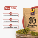 Peach Kush Blüten Lucky Hemp
