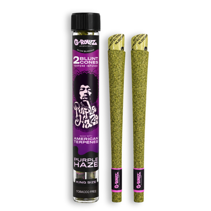 G-Rollz Pre-Rolled Blunt Cones Merchandise Lucky Hemp Purple Haze