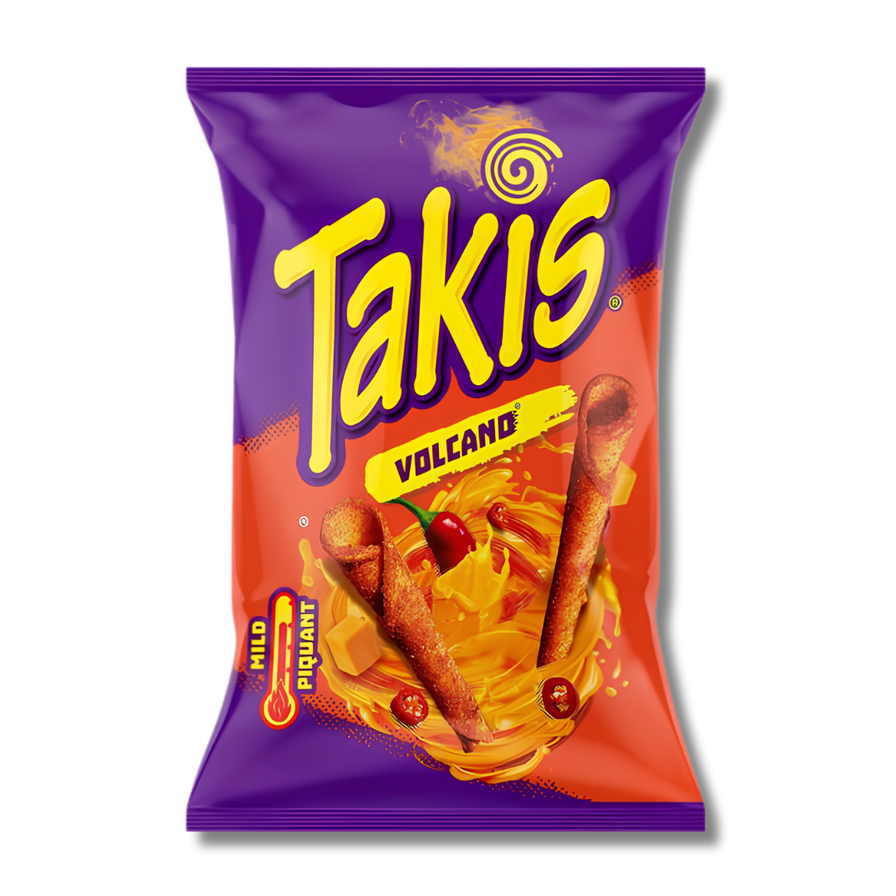 Takis Chips snacks Lucky Hemp Queso Volcano