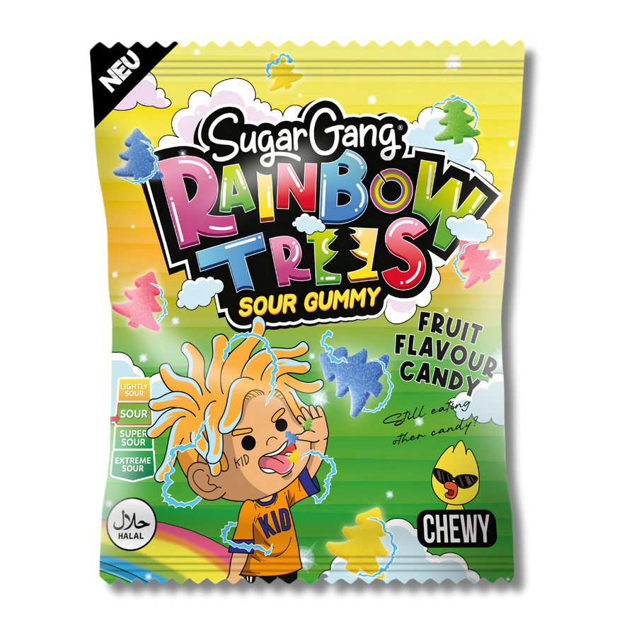 SugarGang Gummies snacks Lucky Hemp Rainbow Trees