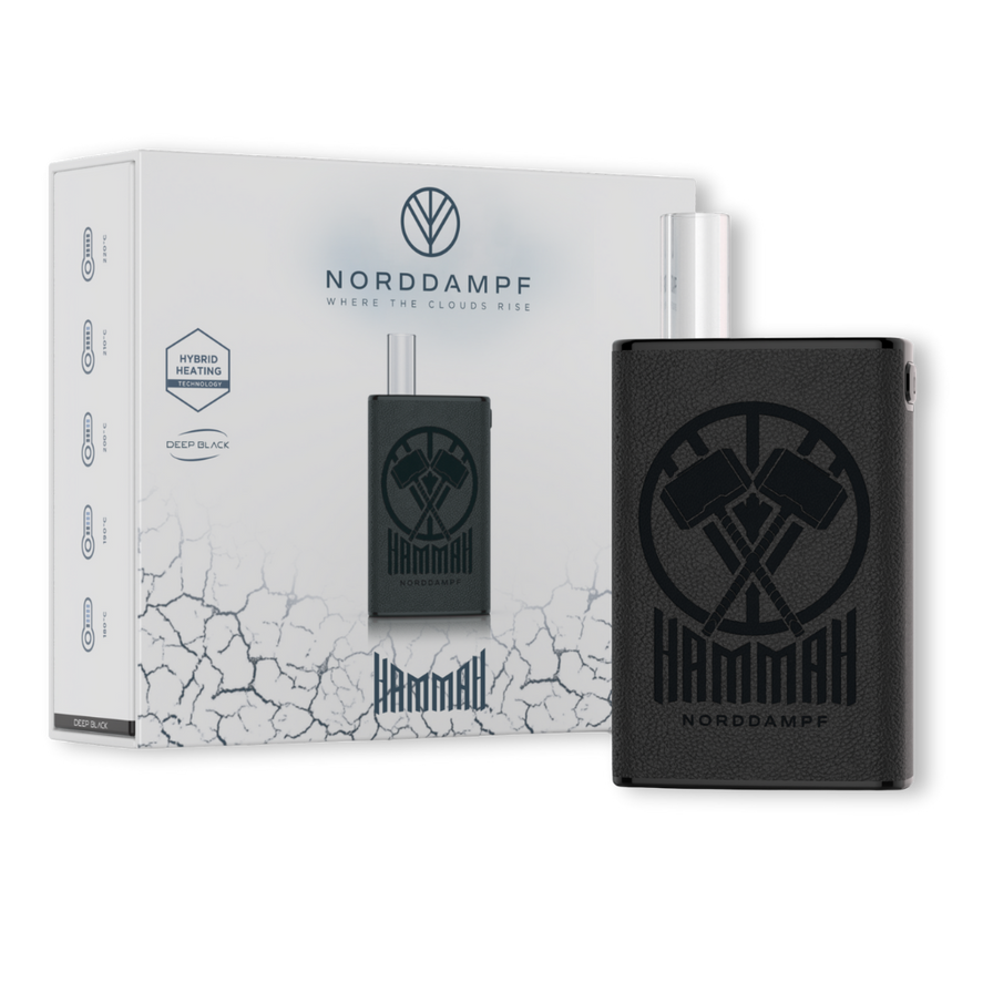 Norddampf HAMMAH Vaporizer Zubehör Lucky Hemp Schwarz