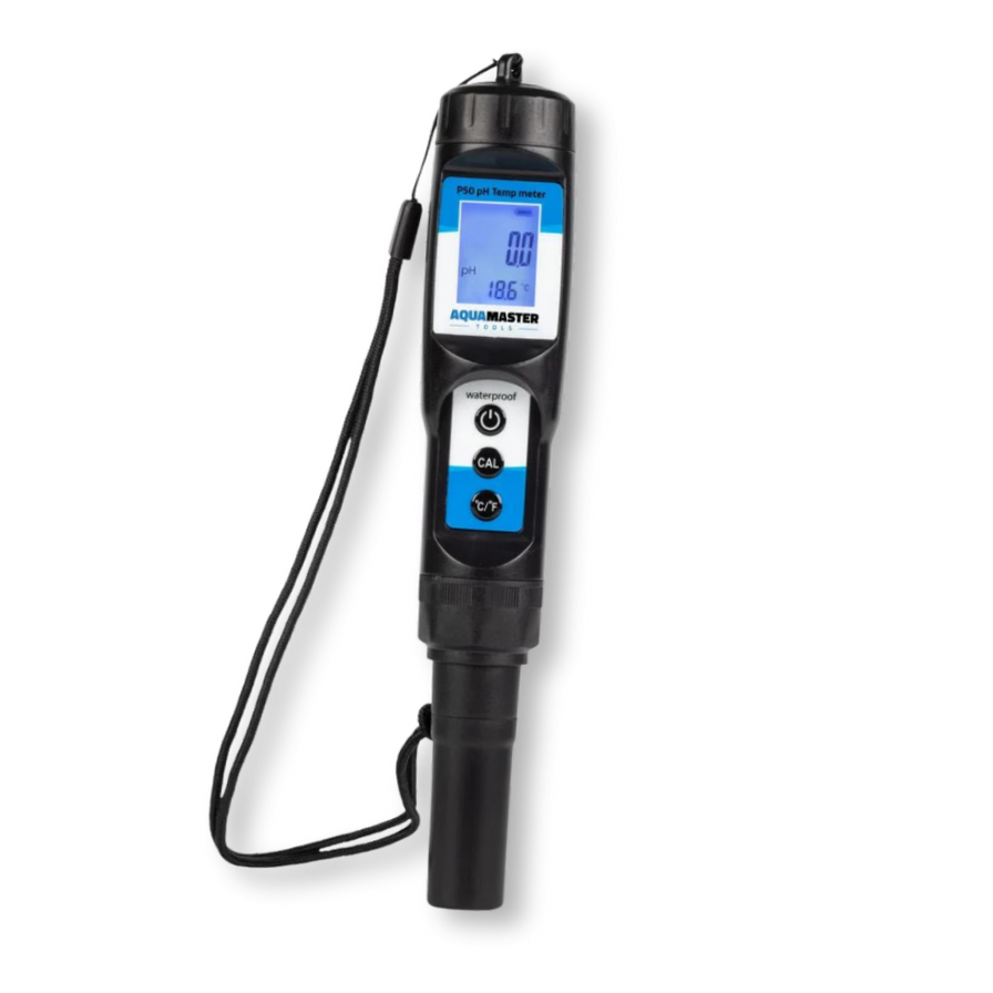 Aqua Master Tools P50 Pro2 pH Temp Meter Growzubehör Lucky Hemp