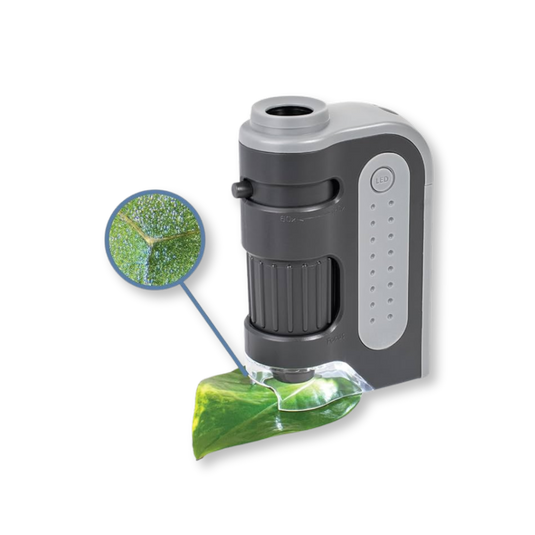 Carson Mikroskop MicroBrite Plus MM-300 Growzubehör Lucky Hemp