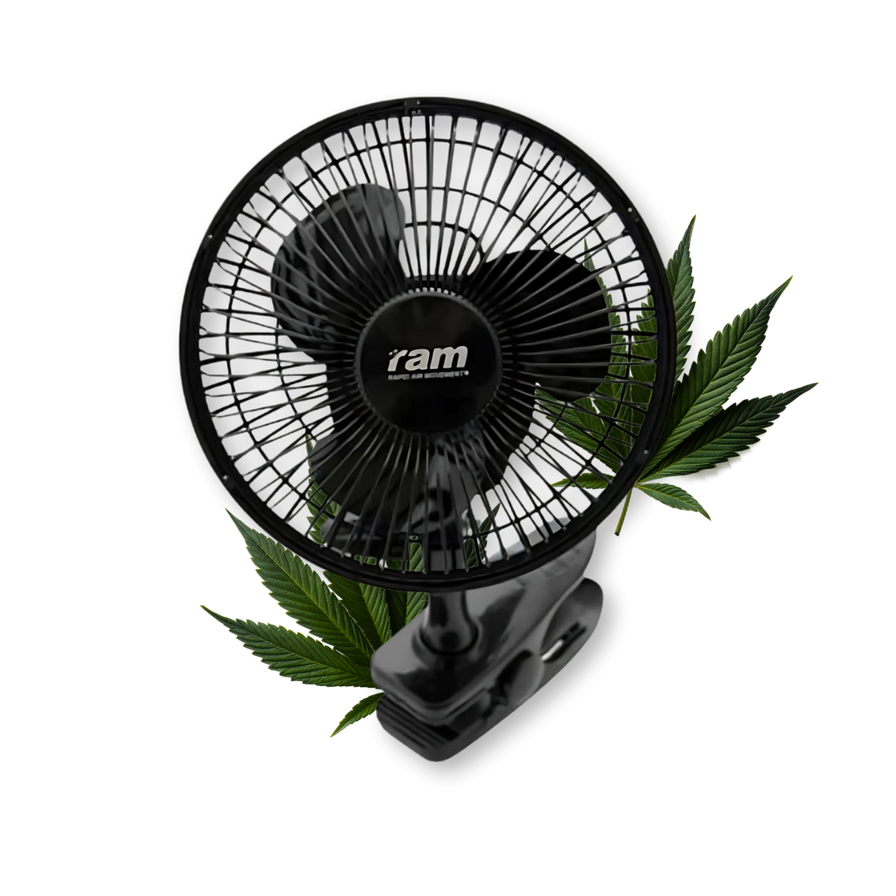 RAM Clip-Ventilator Ø15cm, 15 Watt Growzubehör Lucky Hemp