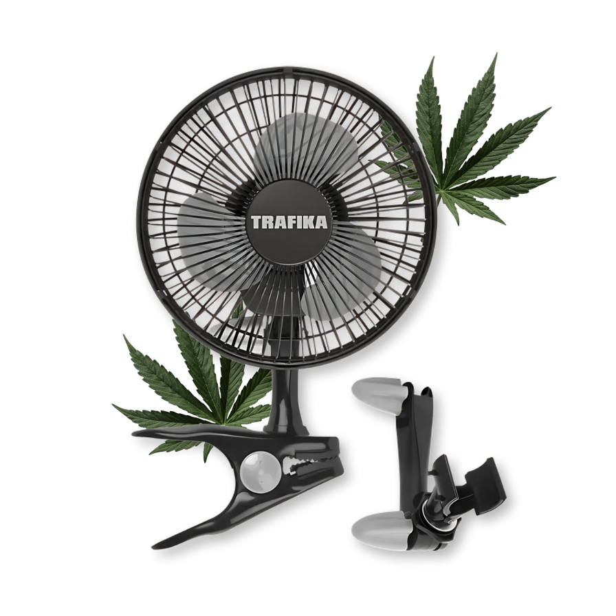 Trafika Clip-Ventilator Ø15cm, 5 Watt Growzubehör Lucky Hemp