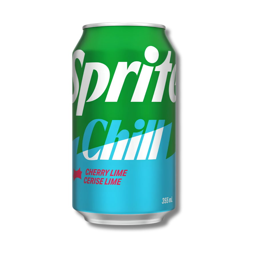 Softdrinks snacks Lucky Hemp Sprite Chill Cherry Lime