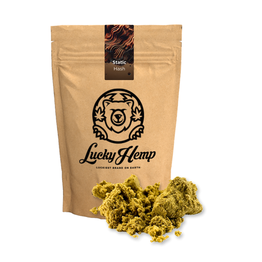 Static Hash Ökopack Blüten Lucky Hemp