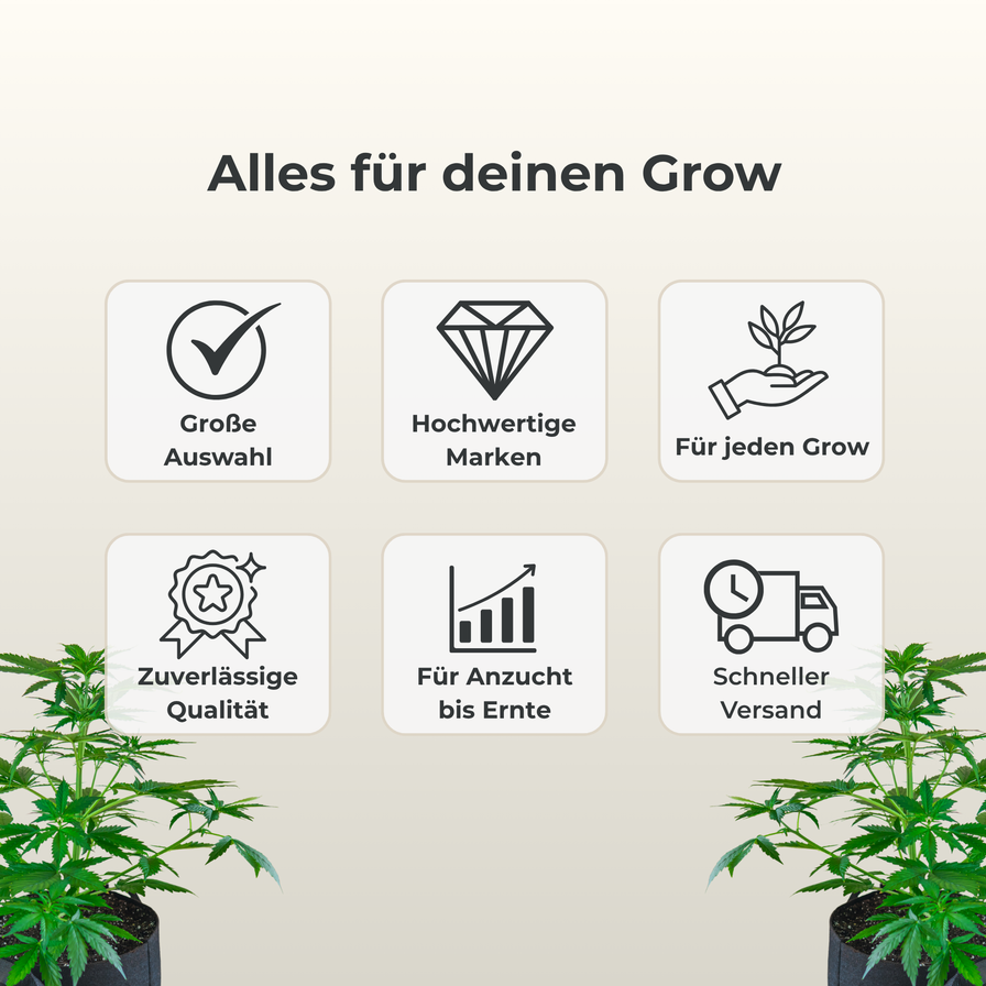Trafika Clip-Ventilator Ø15cm, 5 Watt Growzubehör Lucky Hemp