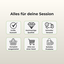 Glasbong mit 8-Arm-Percolator & Diffusor 32 cm Merchandise Lucky Hemp