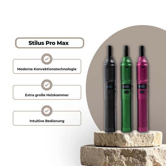 HIZEN Stilus Pro Max Vaporizer Zubehör Lucky Hemp
