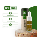 10% CBD-Öl Vollspektrum Öle Lucky Hemp