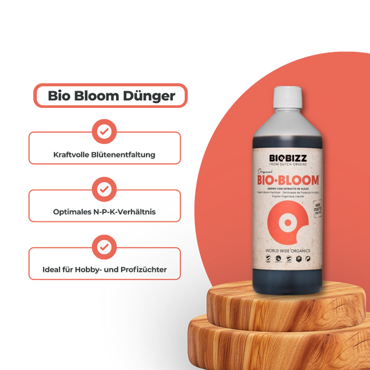 BioBizz Bio-Bloom 1 Liter Growzubehör Lucky Hemp