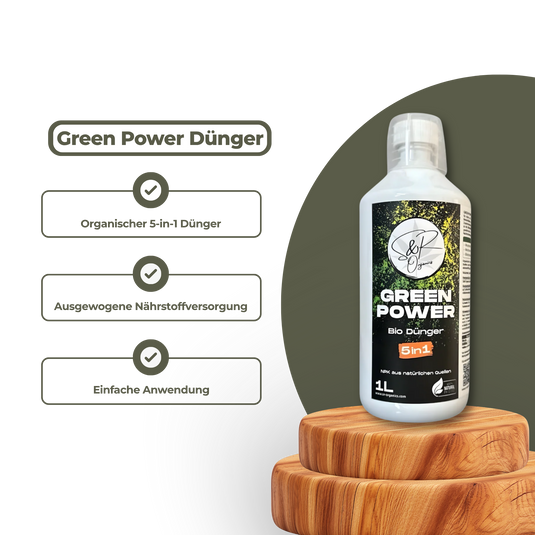 S&R Green Power 5in1 Bio Dünger Growzubehör Green Power