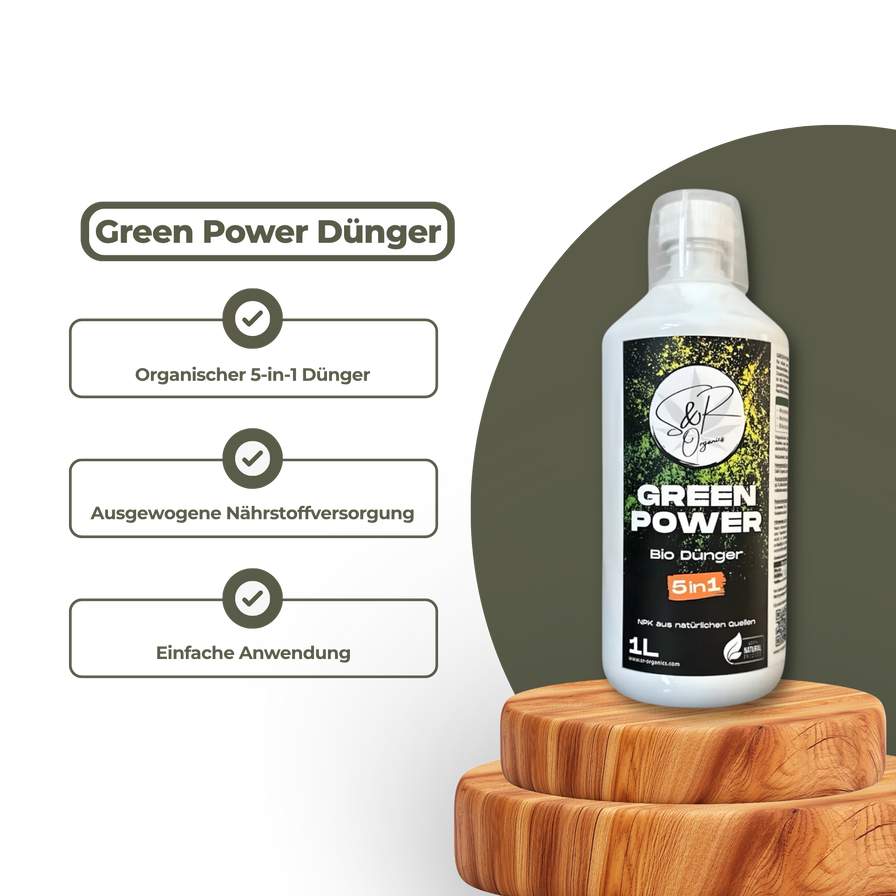 S&R Green Power 5in1 Bio Dünger Growzubehör Green Power