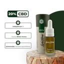 20% CBD-Öl Vollspektrum Öle Lucky Hemp