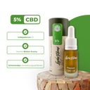 5% CBD-Öl Vollspektrum Öle Lucky Hemp
