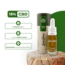 15% CBD-Öl Vollspektrum Öle Lucky Hemp