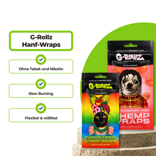 G-Rollz Hanf-Wraps Merchandise Lucky Hemp