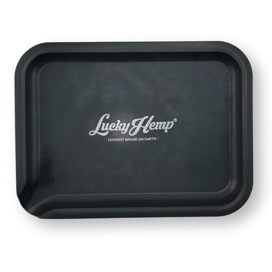 Gratis: Lucky Hemp® Rolling Tray aus Hanf Merchandise Lucky Hemp Schwarz