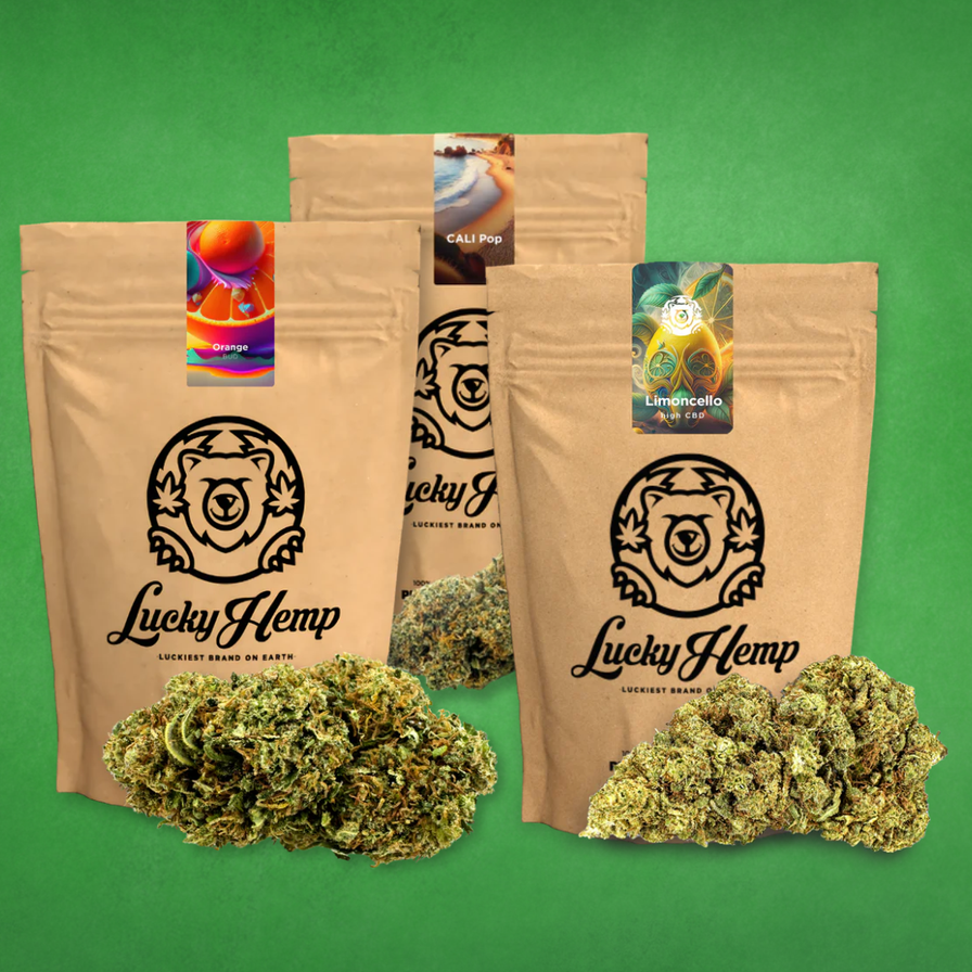 3er Probier Bundle Blüten Lucky Hemp