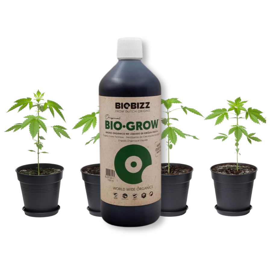 BioBizz Bio-Grow 1 Liter Growzubehör Lucky Hemp