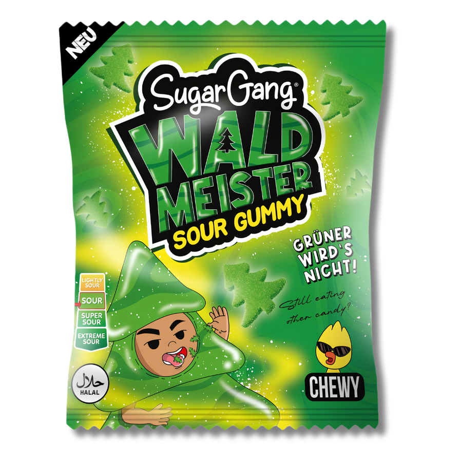 SugarGang Gummies snacks Lucky Hemp Waldmeister