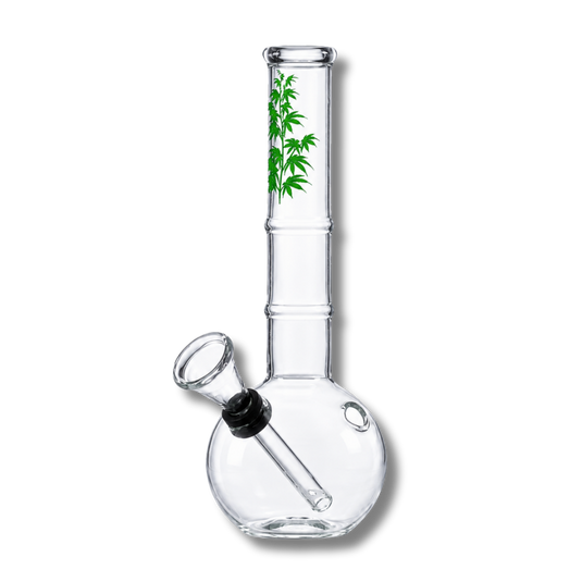 Glasbong mit Kugel 17 cm Merchandise Lucky Hemp