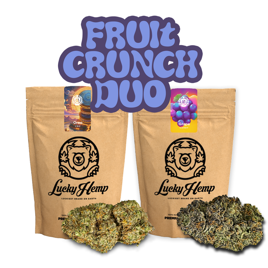 Fruit & Crunch Ökopack Bundle Blüten Lucky Hemp