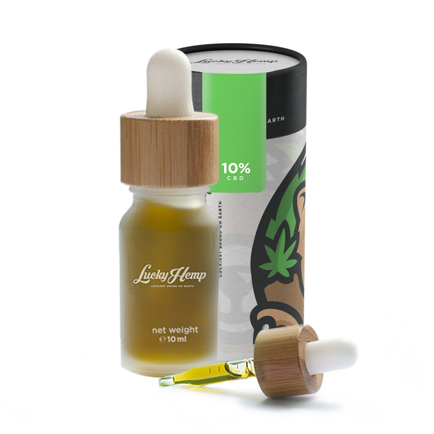 Öl-Set 10% + 20% Vollspektrum CBD-Öle Öle Lucky Hemp   