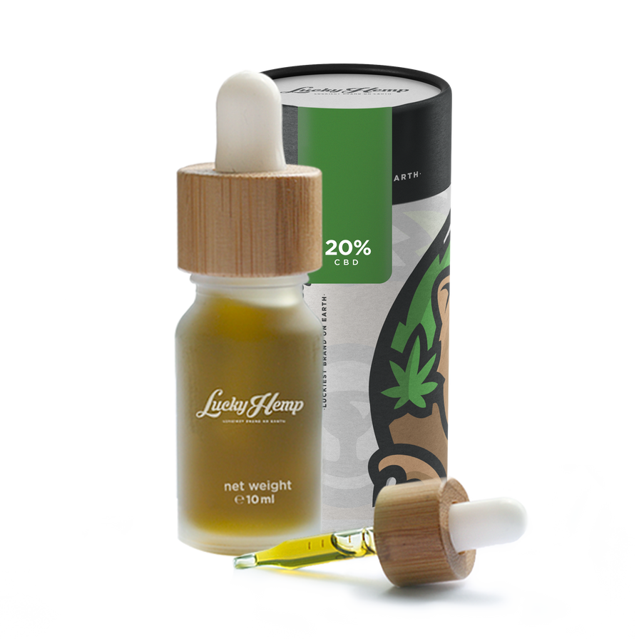 Öl-Set 10% + 20% Vollspektrum CBD-Öle Öle Lucky Hemp   